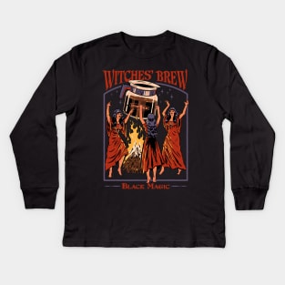 Witches' Brew Kids Long Sleeve T-Shirt